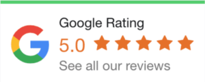 Google rating: 5.0 out of 5 stars